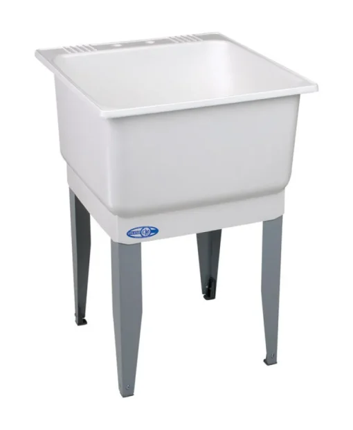 Utilatub 23 In. W X 25 In. D Single Polypropylene Laundry Tub (Pack Of 5)