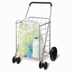 UTILITY CART SILVER 39"H