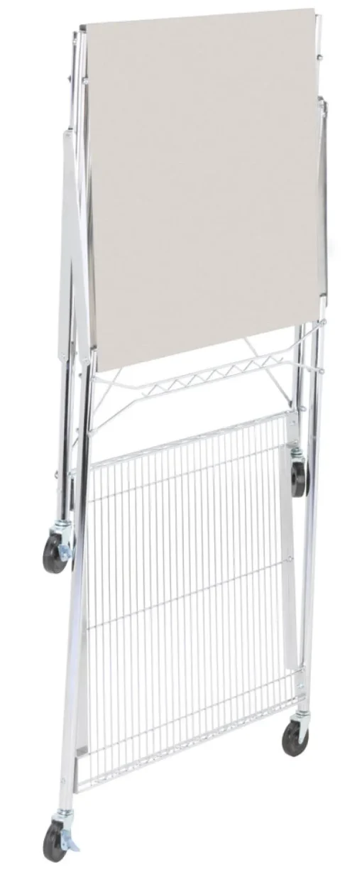 UTILITY CART SS GRY 38"H