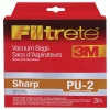 VAC BAG SHARP PU-2 PK3