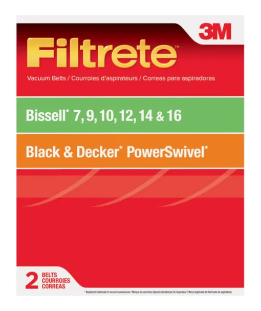 Vac Belt Bissel B&D 2Pk