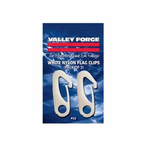 Valley Forge 0.5 in. L Nylon Flag Pole Snap Clips (Pack of 12)
