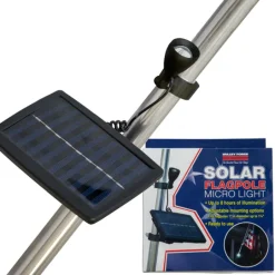 Valley Forge 6.69 in. L Plastic Flag Pole Light