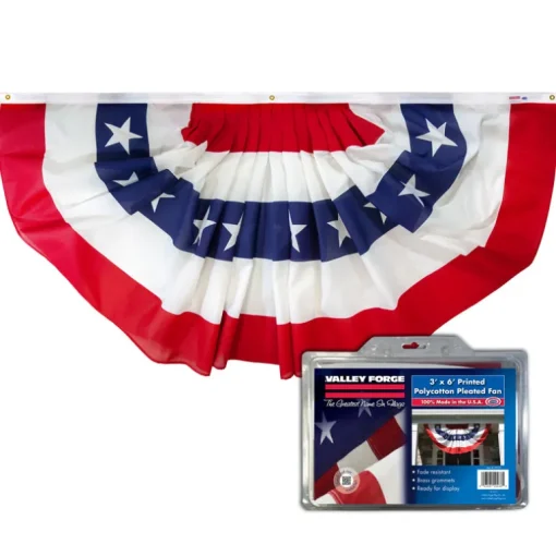 Valley Forge American Banner 36 in. H X 72 in. W
