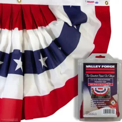 Valley Forge American Banner 18 in. H X 36 in. W