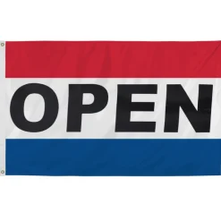Valley Forge Open Flag 36 in. H X 60 in. W