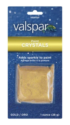 Valspar Gold 49 g/L VOC Level Paint Crystals 1 oz. for Small Projects Ceilings (Pack of 6)