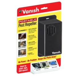 Vanish Weather Proof Portable Battery-Powered Electronic Pest Repeller for Outdoor