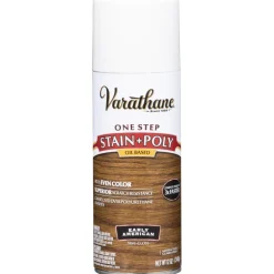 Varathane 243869 12 Oz Early American Oil Based Stain & Polyurethane Spray (Pack of 6)