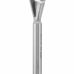 Vermont American 1/2 in. D X 1/2 in. X 1-3/4 in. L Carbide Tipped Dovetail Router Bit