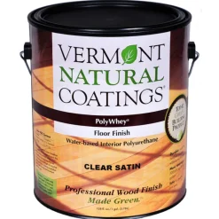 Vermont Natural Coatings PolyWhey Semi-Transparent Caspian Clear Water-Based Penetrating Waterborne (Pack of 4)