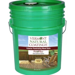 Vermont Natural Coatings PolyWhey Transparent Caspian Clear Water-Based Penetrating Waterborne