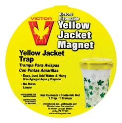 Victor M370 Disposable Yellow Jacket Magnet (Case of 6)