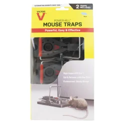 Victor Power-Kill Small Snap Trap For Mice 2 pk