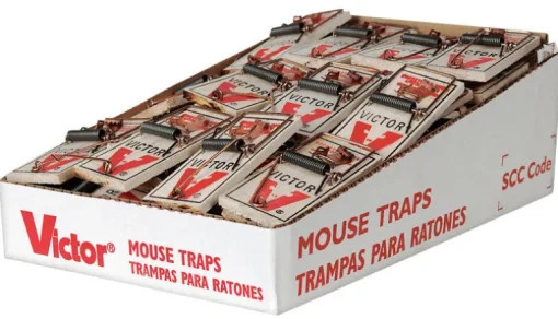 Victor Snap Trap For Mice (Case of 72)