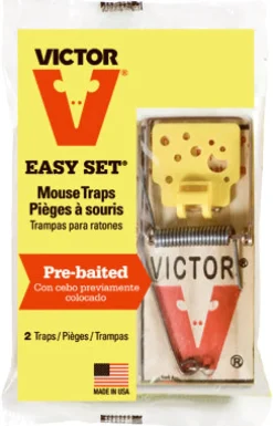 Victor Snap Trap For Mice 2 pk (Pack of 36)