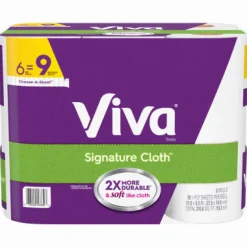 Viva Signature Cloth Paper Towels 83 sheet 1 ply 6 pk (Pack of 4)