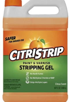 W M Barr Biodegradable Citrus Scent Paint & Varnish Stripping Gel 1/2 gal. (Pack of 4)