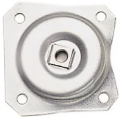 Waddell 2-1/2 in. H Angled Steel Table Leg Plate