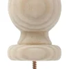 Waddell 4 in. H X 2-3/4 in. L Prefinished Brown Pine Exterior Post Top