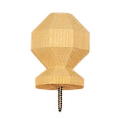Waddell 4 in. H X 3-1/4 in. W X 3-1/4 in. L Prefinished Brown Pine Post Cap