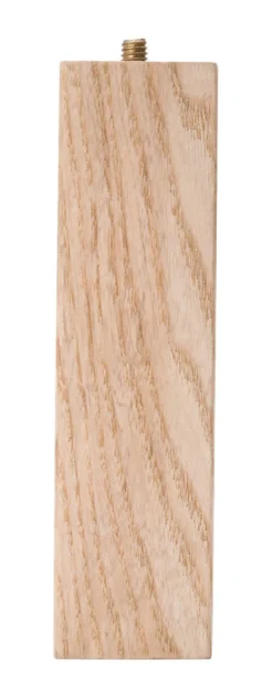 Waddell Parsons Style Ash Wood Natural Unfinished Table Leg 6 H x 5/16 Dia. in. with Hardware
