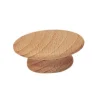 Waddell Traditional Round Furniture Knob 1-1/2 in. Dia. .5 in. Unfinished 2 pk (Pack of 10)