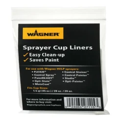 Wagner Plastic Cup Liners 45 oz. for Paint Sprayer