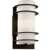 WALL LANTR BLK 60W 5.5"H