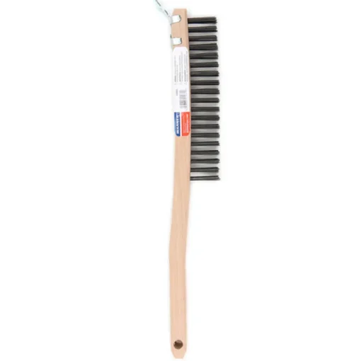 Warner 15 in. L Carbon Steel Wire Brush with Scraper (Pack of 6)