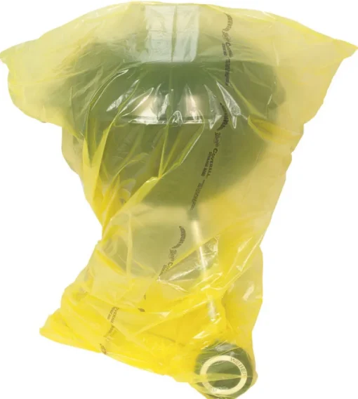 Warp's 3 mm. Thick Plastic Yellow Large Storage Bag 72 H x 40 W in.