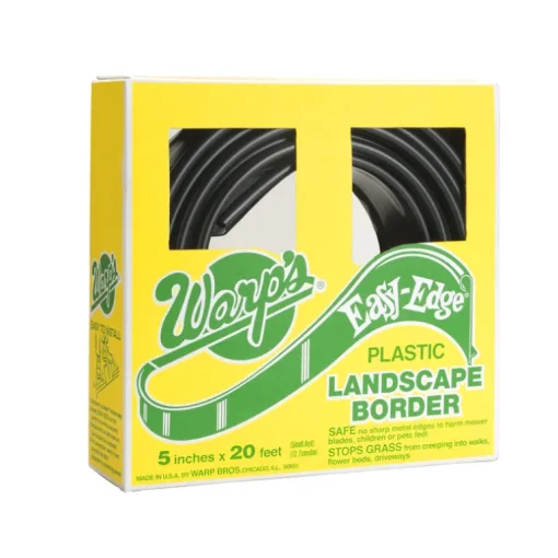 Warp's Easy-Edge 40 ft. L X 4 in. H Plastic Green Lawn Edging