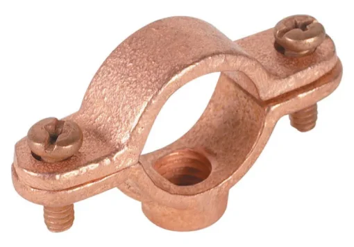 Warwick Hanger 2100 Series 1/2 in. Copper Plated Malleable Iron Split Ring Hanger