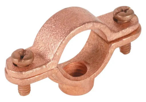 Warwick Hanger 2100 Series 3/4 in. Copper Plated Malleable Iron Split Ring Hanger