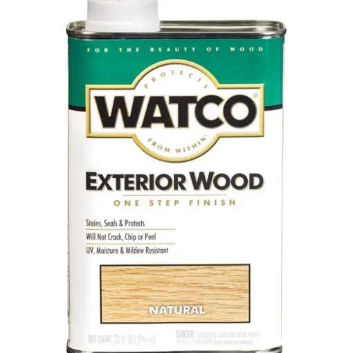 WATCO Natural Oil-Based Wood Finish 1 qt