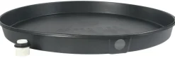 Water Heater Drain Pan With Fitting, Plastic, 26 x 2.5-In.
