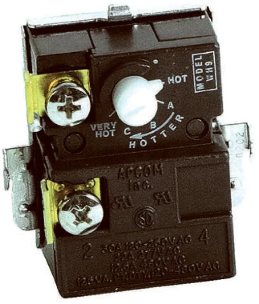 Water Heater Thermostat, Lower, Single-Pole