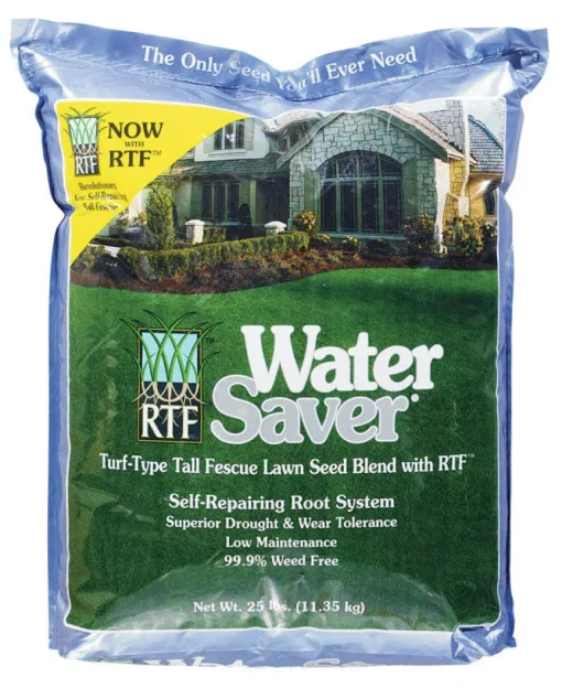 Water Saver Tall Fescue Grass Sun or Shade Grass Seed Blend 25 lb