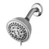 Waterpik PowerPulse Massage Chrome Chrome Seven settings Wallmount Showerhead 1.8 gpm