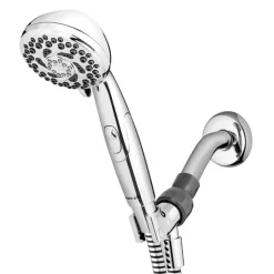 Waterpik PowerSpray+ Chrome 6 settings Handheld Showerhead 1.8 gpm