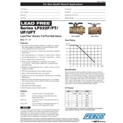 Watts 1 in. Brass FIP Union Ball Valve Full Port Lever