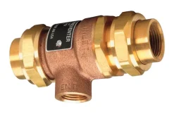Watts 1/2 in. D X 1/2 in. D Brass Double Check Valve