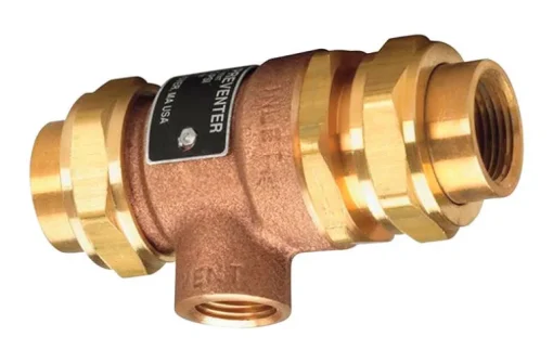 Watts 1/2 in. D X 1/2 in. D Brass Double Check Valve