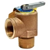 Watts 3/4 in. FPT in. X 3/4 in. MPT Brass Boiler Pressure Relief Valve