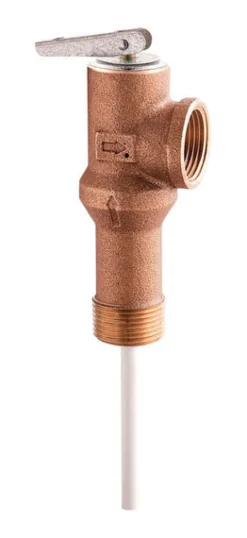 Watts 3/4 in. MNPT Brass Temperature and Pressure Relief Valve 3/4 in. FNPT 1 pk