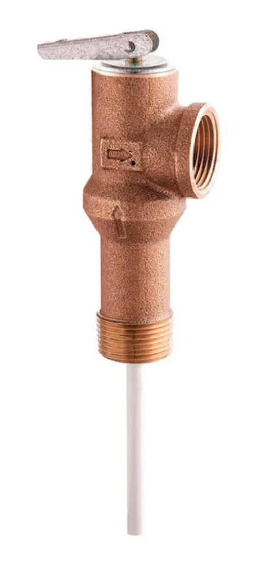 Watts 3/4 in. MNPT Brass Temperature and Pressure Relief Valve 3/4 in. FNPT 1 pk