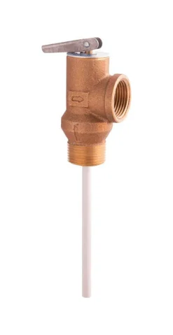 Watts 3/4 in. MNPT Bronze Temperature and Pressure Relief Valve 3/4 in. FNPT 1 pk