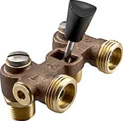 Watts Duo-Cloz 3/4 in. MPT in. X 1/2 in. Sweat Brass Washing Machine Valve