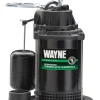Wayne 1/2 HP 4,300 gph Thermoplastic Vertical Float Switch AC Submersible Sump Pump