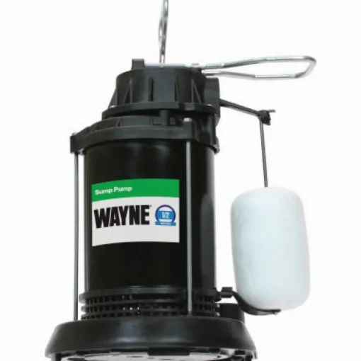 Wayne 1/2 HP 4,300 gph Thermoplastic Vertical Float Switch AC Submersible Sump Pump